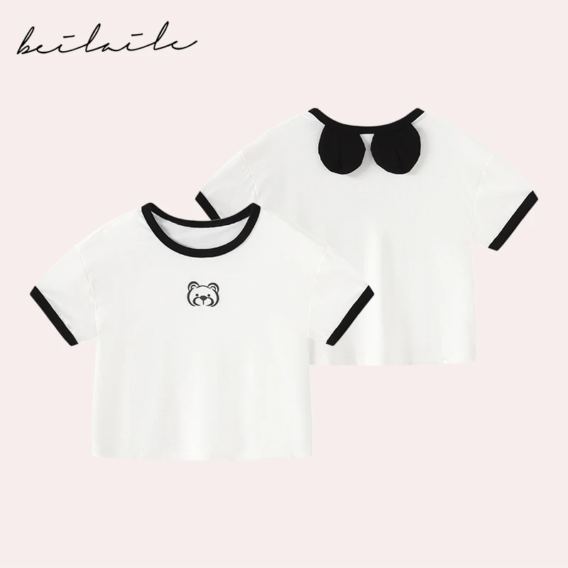 【优幕丝 面膜T 】婴儿装男女童背心T恤夏装宝宝打底衫舒适透气