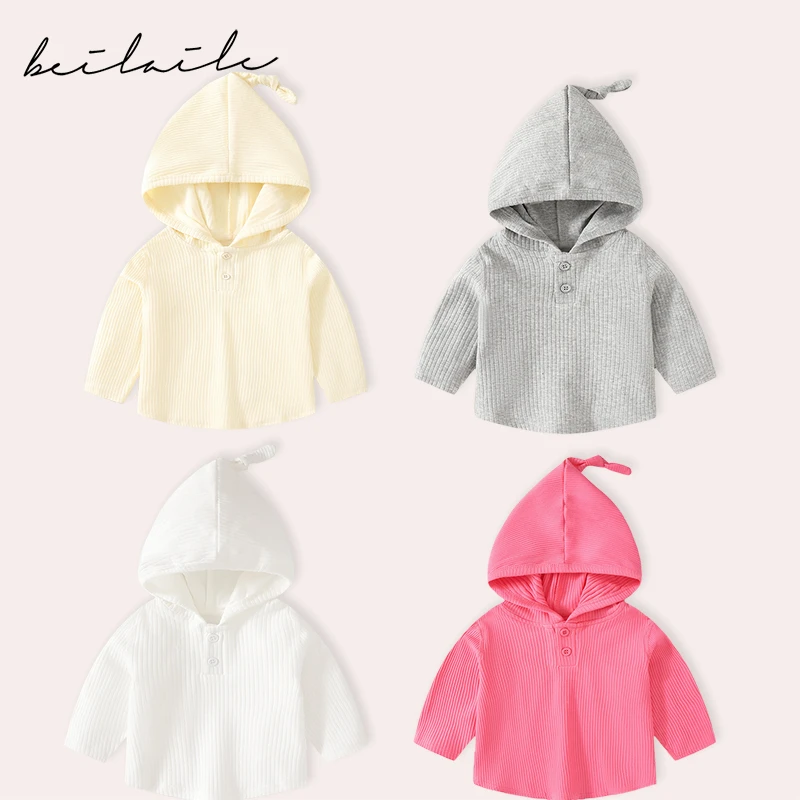 宝宝长袖T恤巫师帽春秋洋气衣服1小婴儿打底衫男童上衣女童秋装