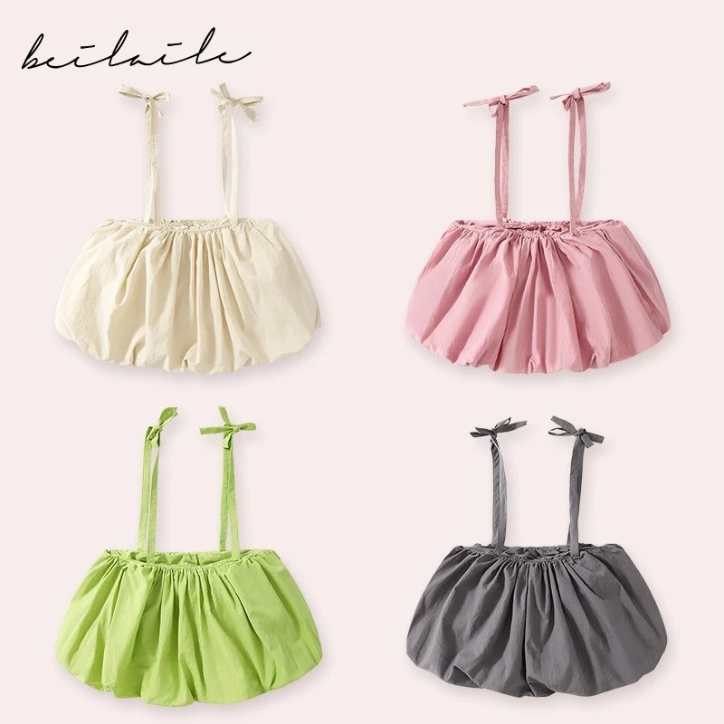 【花苞吊带裙 小乐妈咪】宝宝背带裤春秋女童小婴儿吊带裤儿童童装