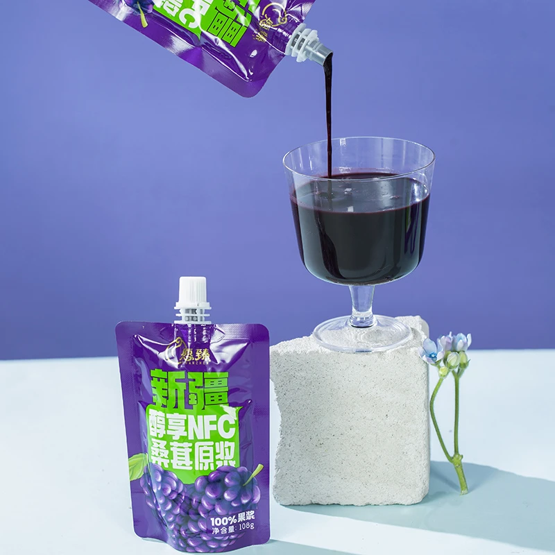 愿臻愿臻醇享NFC桑葚原浆单袋 108g*6袋