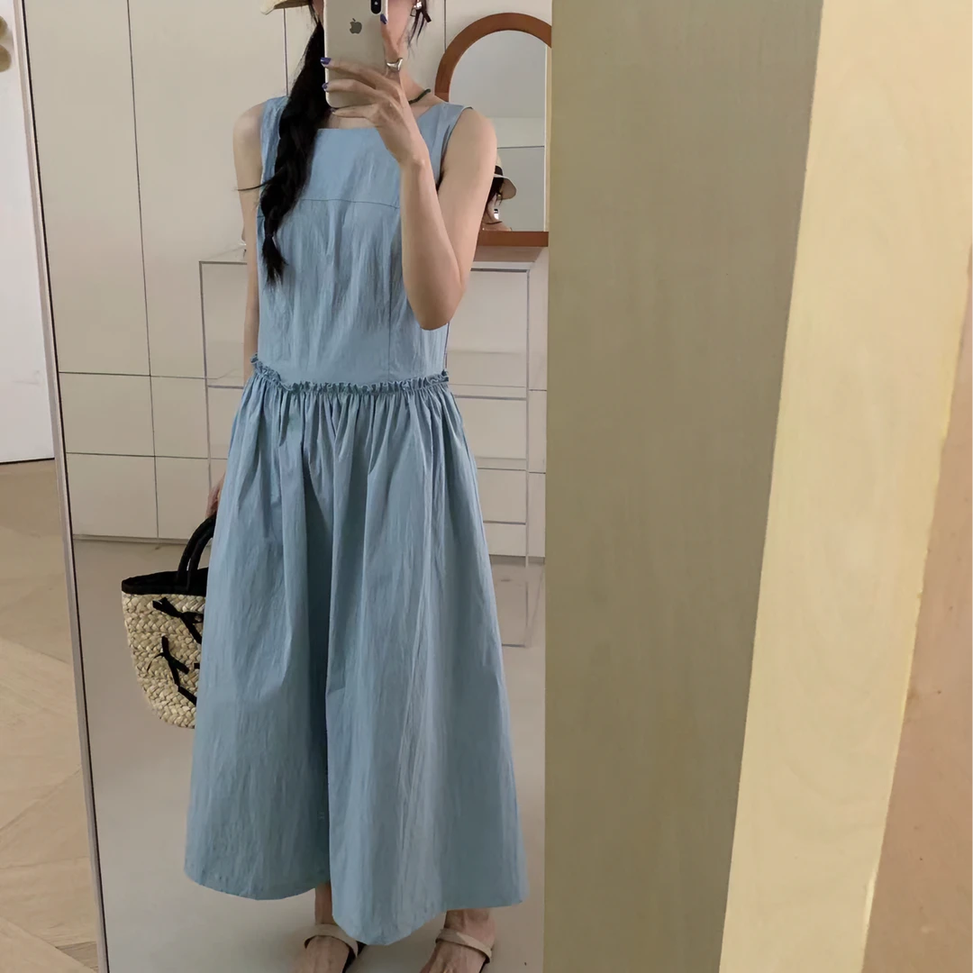 ZHANG&OME 2024夏季新款显瘦气质时尚法式连衣裙24249