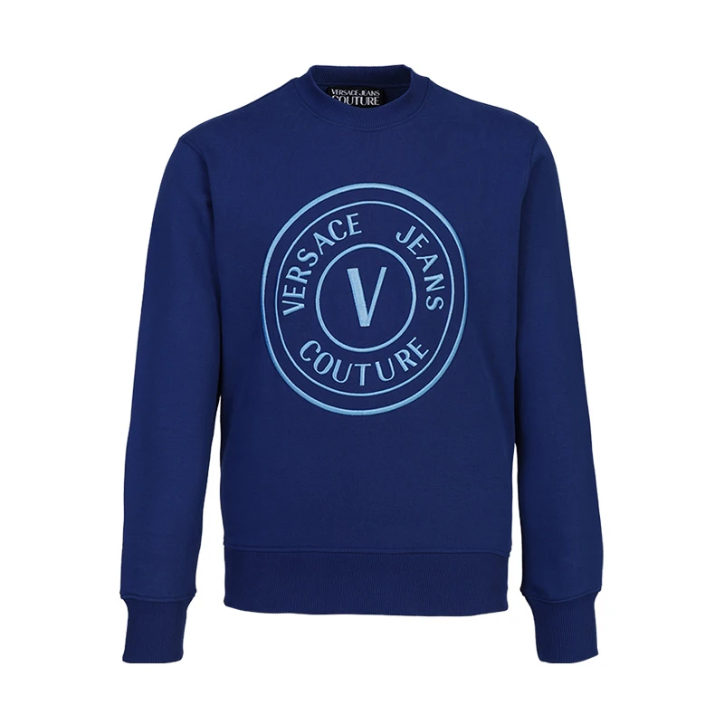 未使用 VERSACE/范思哲 25秋季男款圆领印花时尚卫衣休闲11689