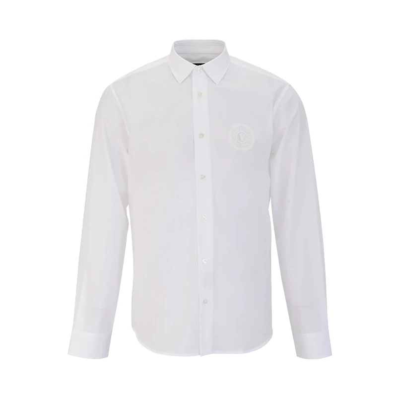 全新未使用  VERSACE/范思哲休闲衬衣长袖商务男士潮流衬衫 98930