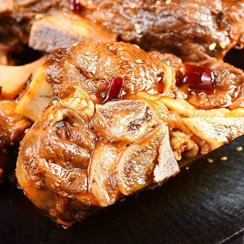 荆楚卤牛骨头早酒必备特色美味营养牛脖骨加热即食