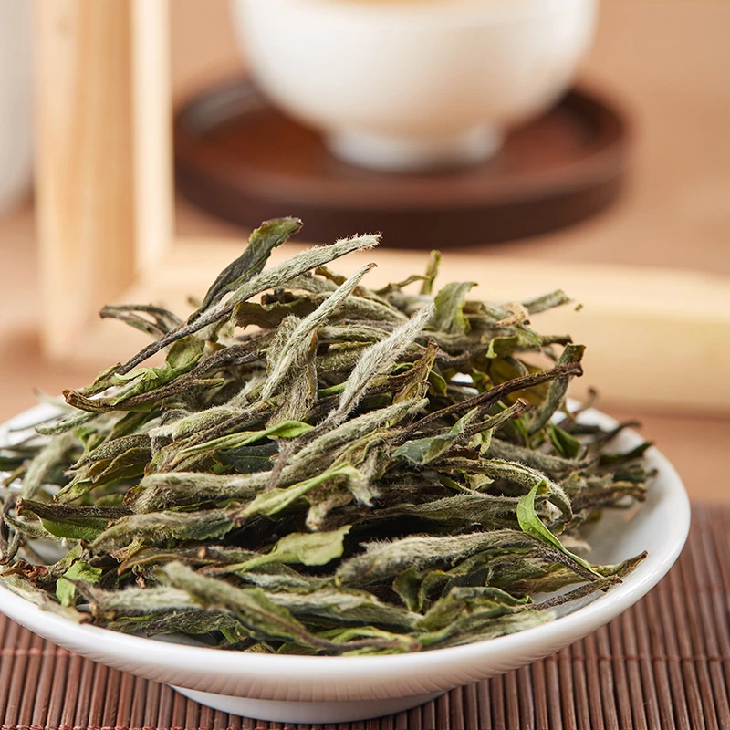 叶甘地政和白茶2024年花香牡丹