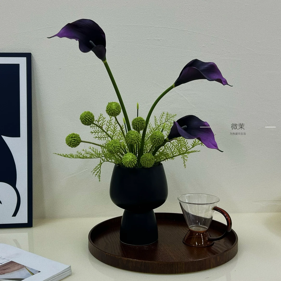 舞文弄墨·思之专属仿真花假花下餐桌花客厅逼真摆件家居装饰