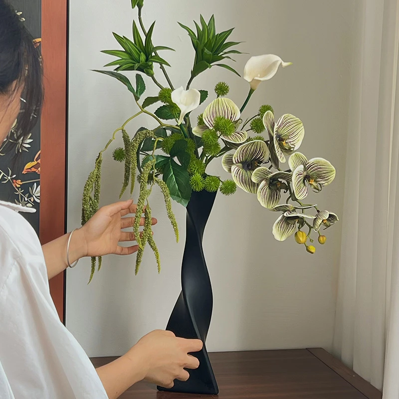 青藤绕梦·假花仿真花餐桌花家居轻奢摆件客厅高级感简约摆设装饰