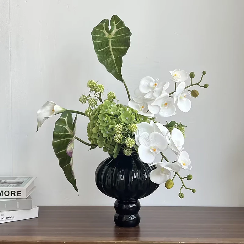 茉下·设计师款假花仿真花餐桌花家居轻奢高端摆件装饰摆设高级感