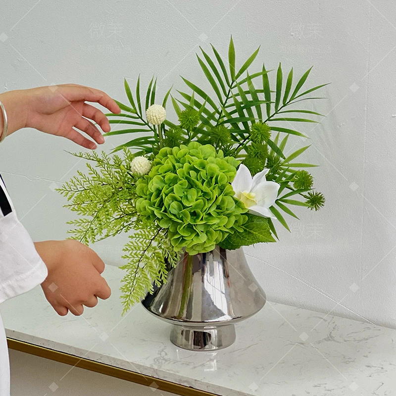 绿意森林·仿真花餐桌花家居轻奢摆件假花摆设装饰高档高级感装饰