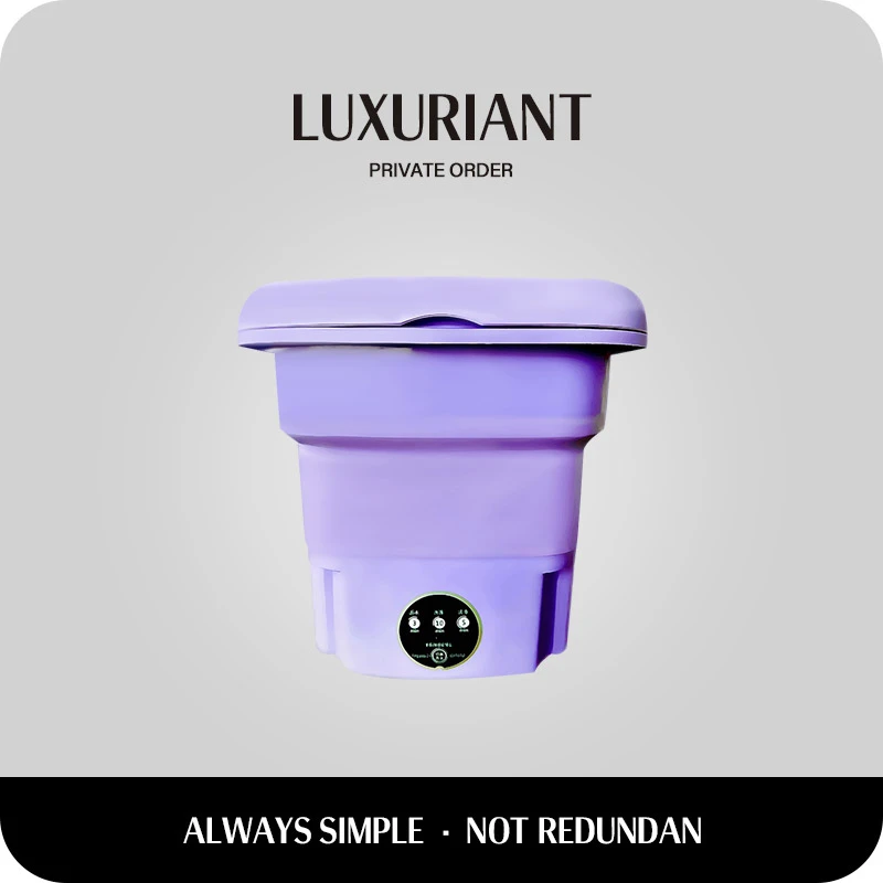 家居优品-F蓝光洗衣机携带方便内衣宝宝衣物内裤折叠洗衣清洁机CF