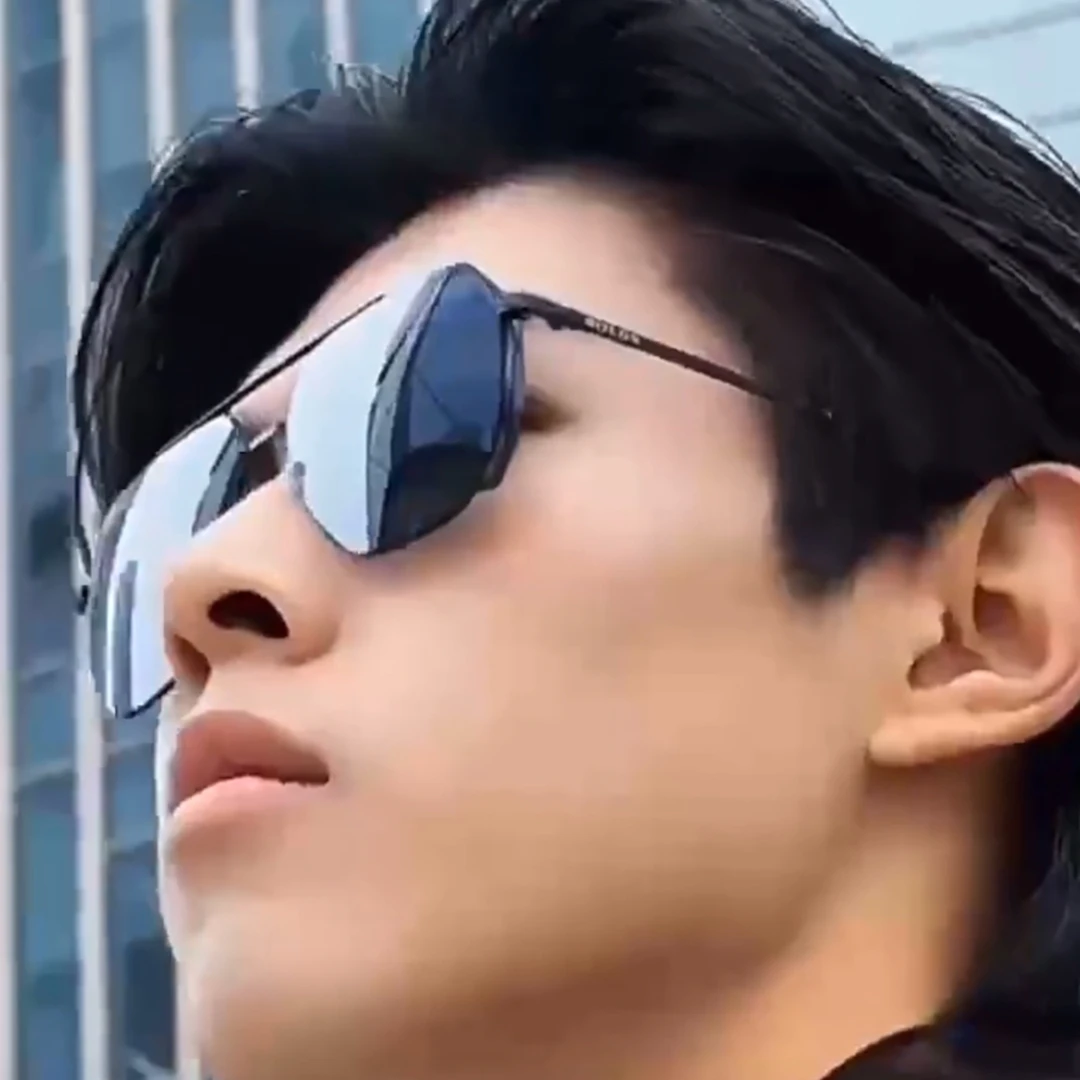 近视有度数墨镜 男士有度数太阳镜 女潮司机 驾驶开车方框 近视镜