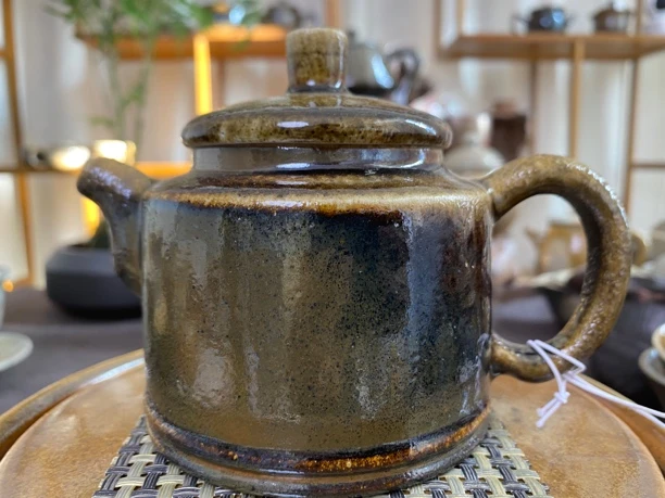 纯手工粗陶茶壶茶具柴烧茶壶陶瓷复古