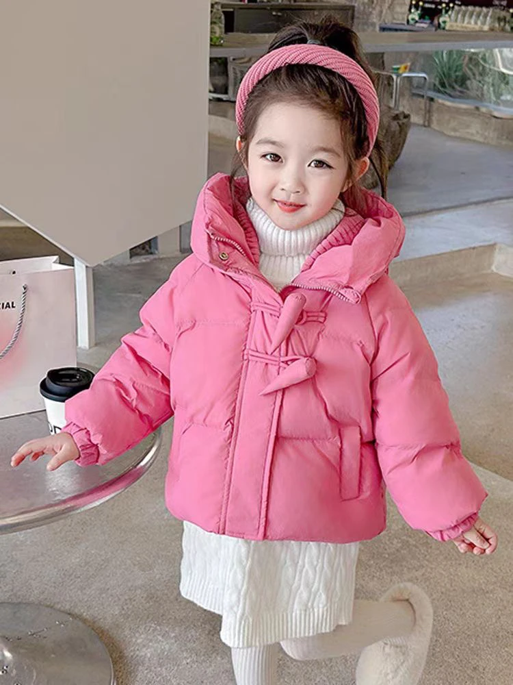 儿童女童洋气羽绒服