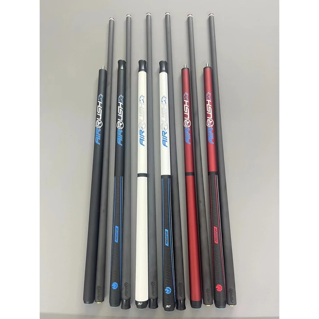 PREDATOR美洲豹台球杆AIRRUSH黑科技空气跳杆（黑色/红色/白色）