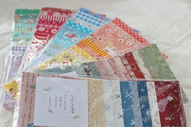 【jingjing拼布】日本进口布料自配小布组 松山若山早苗风格