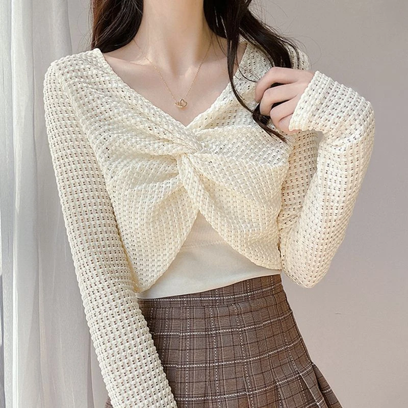 夏季配裙子披肩女套头叠穿镂空罩衫吊带裙外搭蕾丝上衣