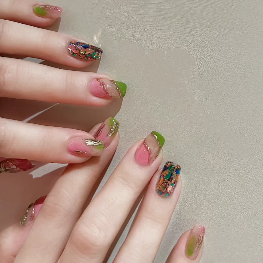 【芳华】·当天发出· 密奈高定奢品 纯手工穿戴甲