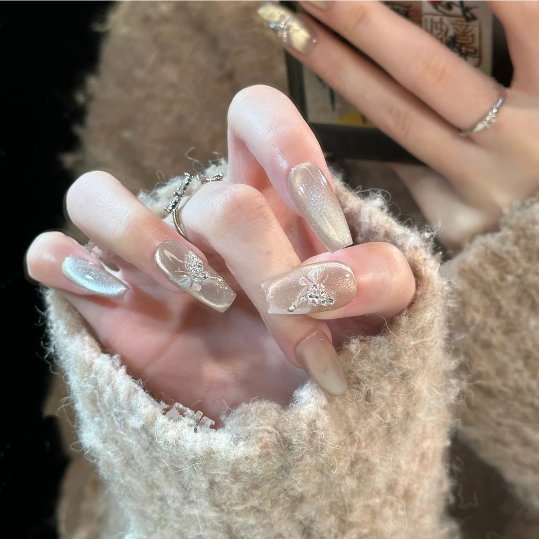 【梦蝶镇】·48小时发出密奈MINAI 纯手工穿戴甲