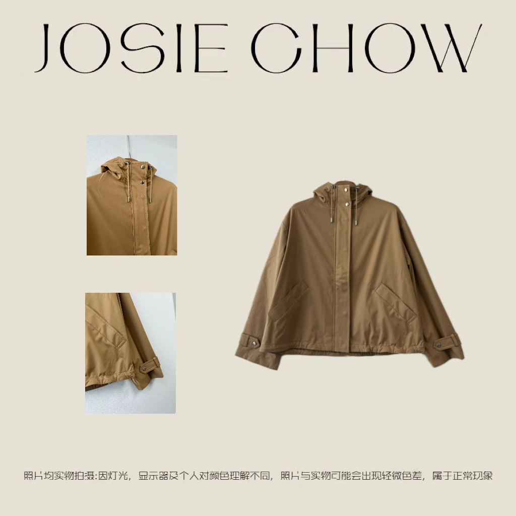JOSIE CHOW【卡其色】休闲女款外套。Lp48704