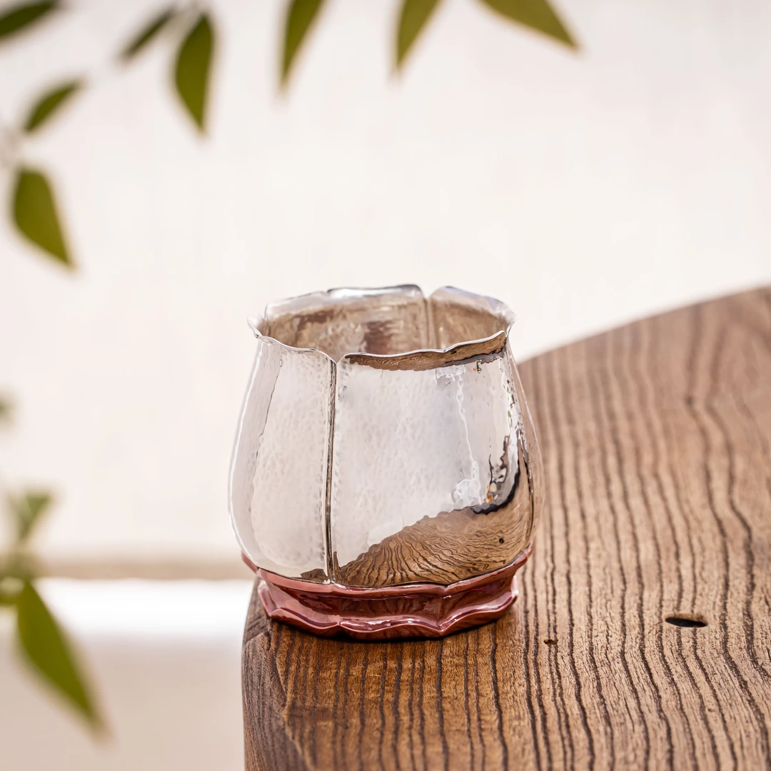 蜂鸟工坊 名匠优选 荷花小莲花建水家用泡茶建水水洗 MJYXA3019