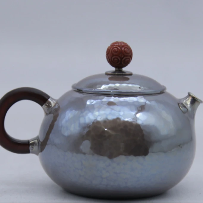 蜂鸟茶家 茶家 紫皮木把木钮葫芦形小壶 CJZPA1011