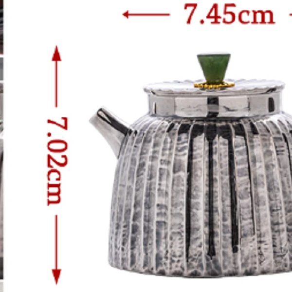 大师壶 木把嵌金片高款静谧小壶 SWA1146