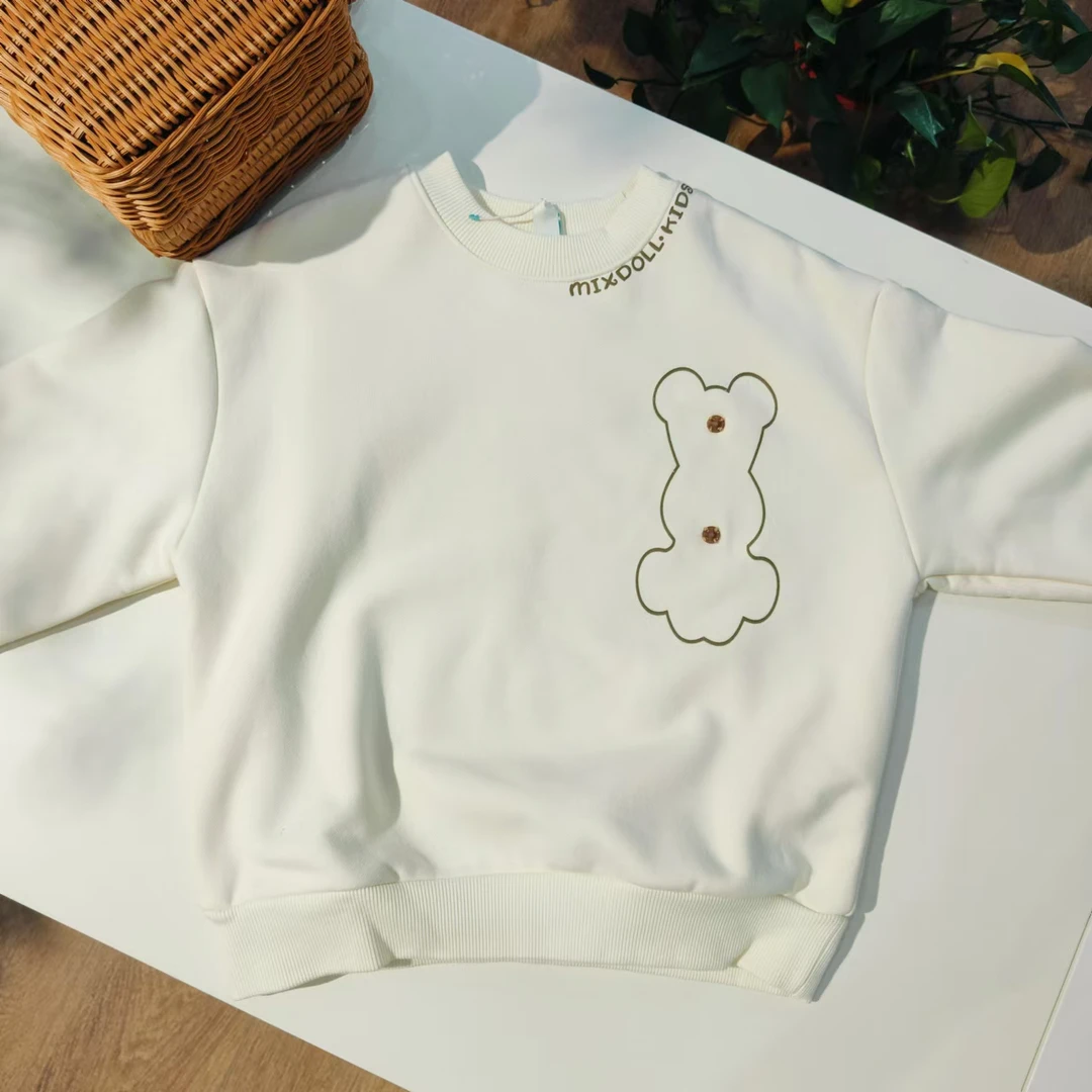 1075秋冬季中大童卫衣T