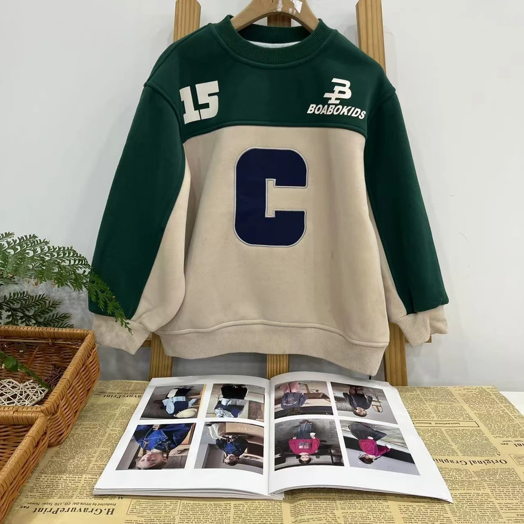 6211   冬季中大童卫衣   B