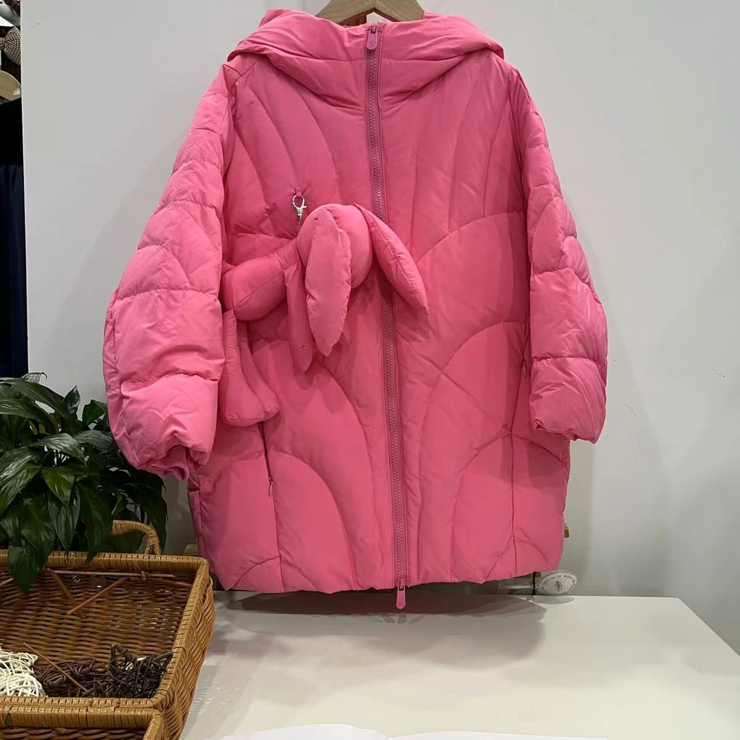 0222   冬季中大童时尚百搭羽绒服  B