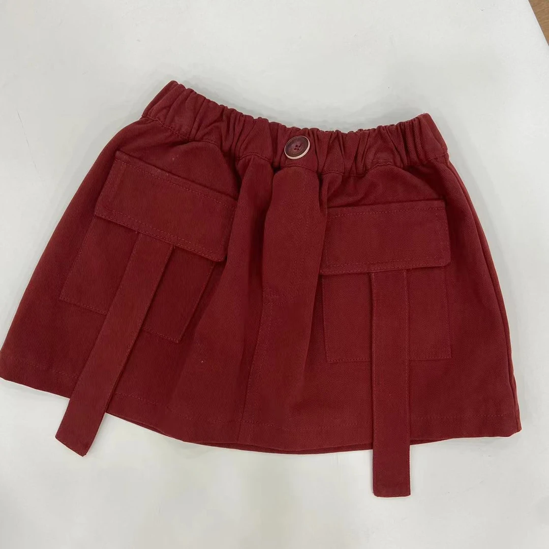 6036  秋季中大童休闲半裙  L