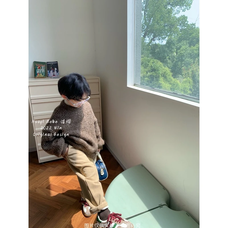 4045秋冬中童休闲针织衫C