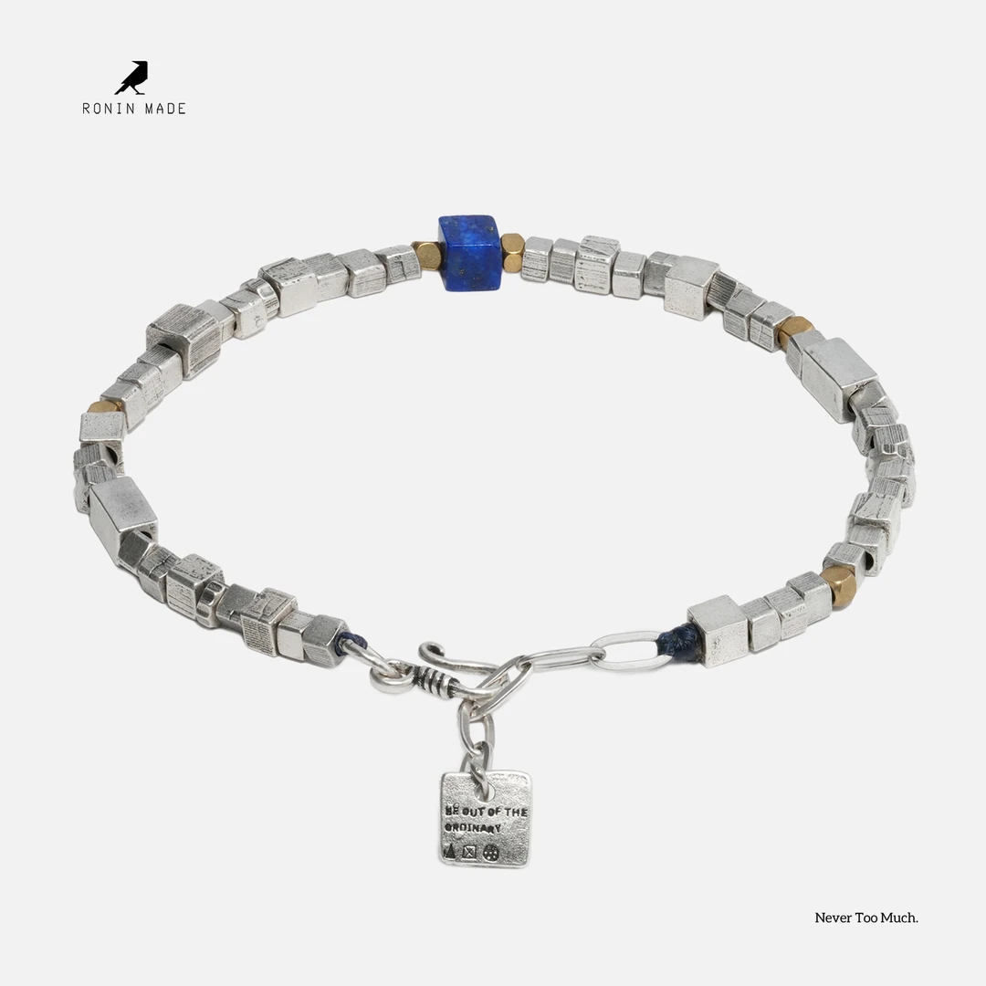 925银手链 RONIN MADE手工饰品纯银925银超越常规手链纯银情侣