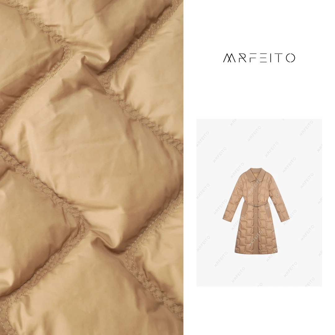 秋季新款简约长款女士羽绒服H953YR01Q28201