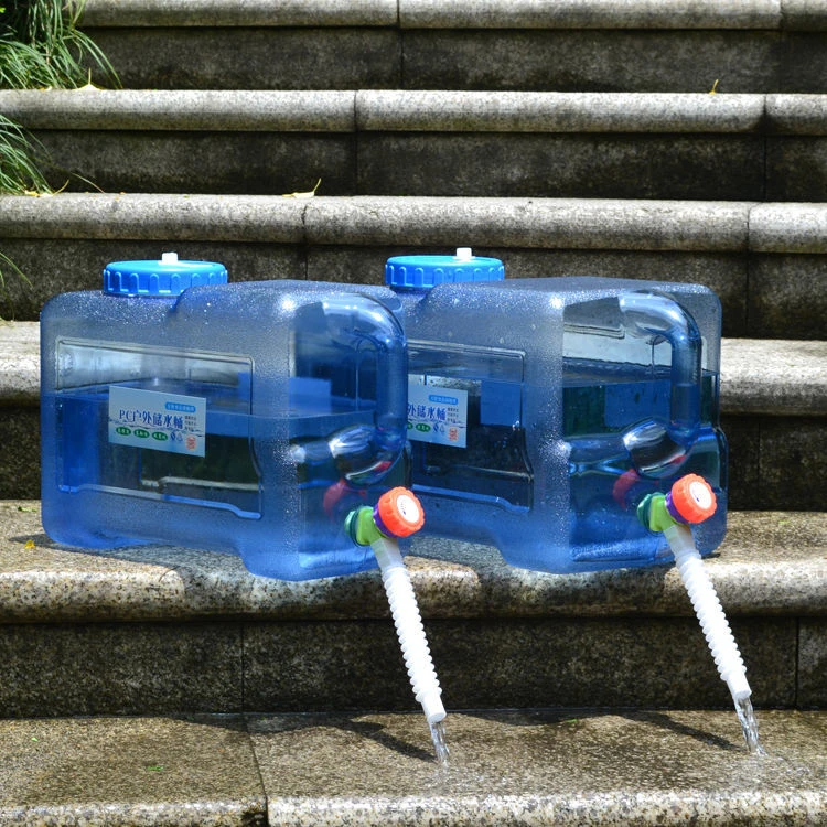 户外带龙头矿泉水桶自驾游储水桶