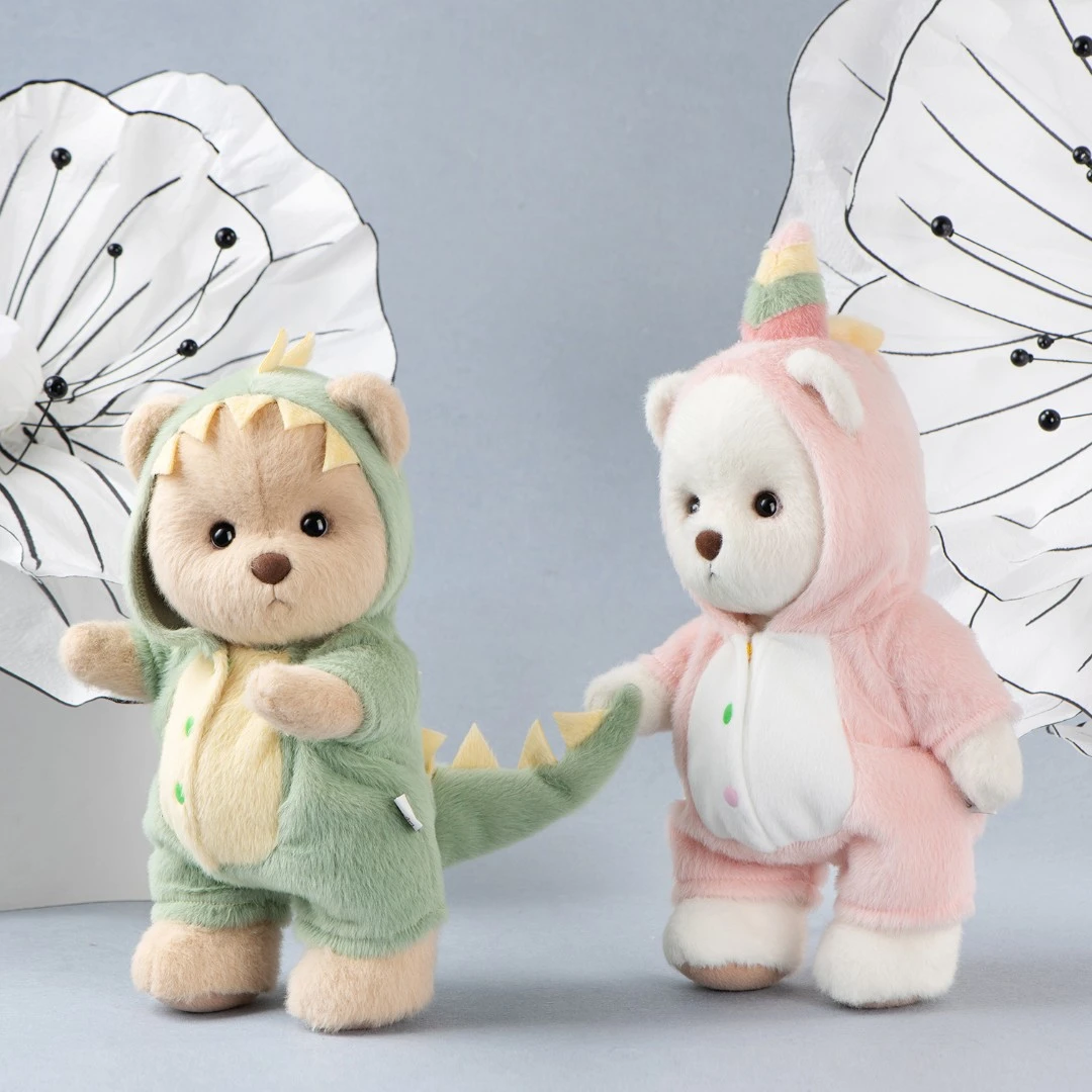 TeddyTales/莉娜熊恐龙独角兽居家毛绒服连体服系列套装