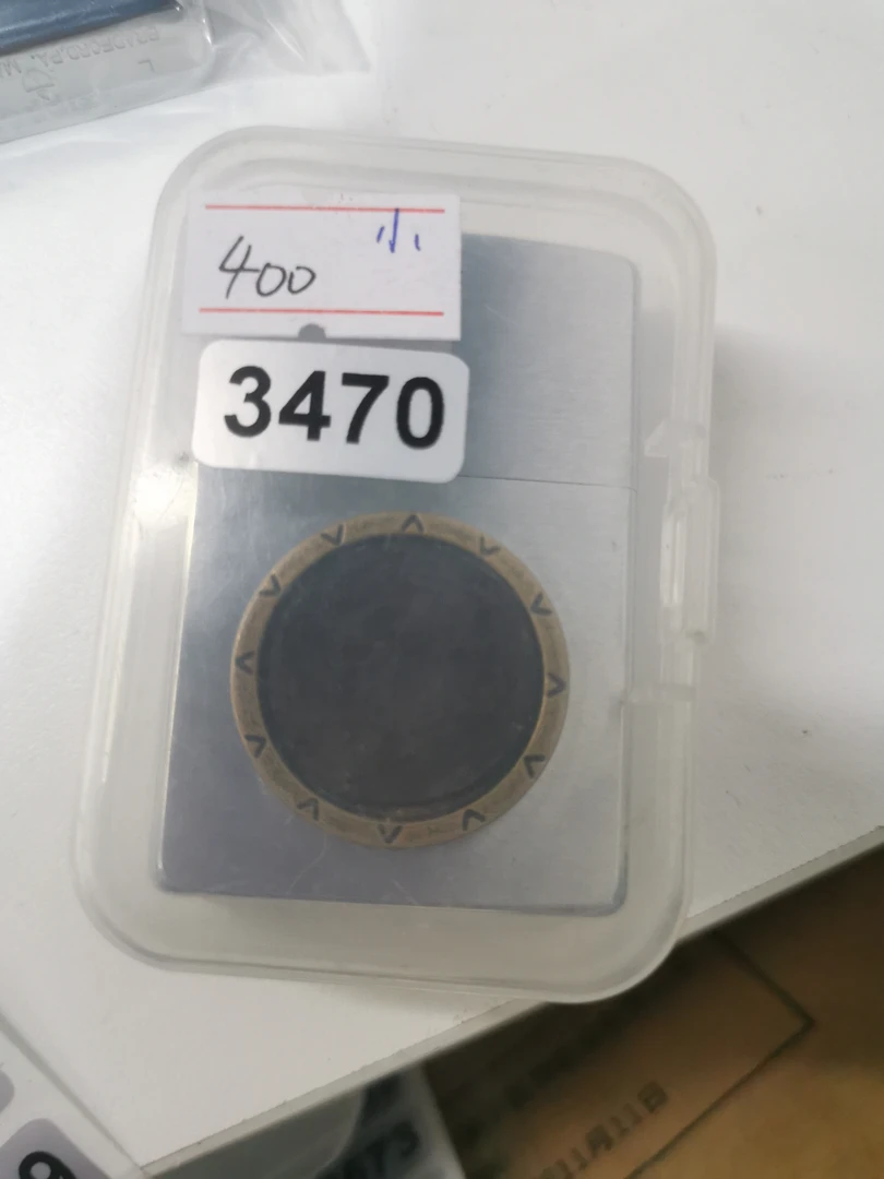 Zippo打火机回血2000双F镀铬拉丝火焰之神-3470