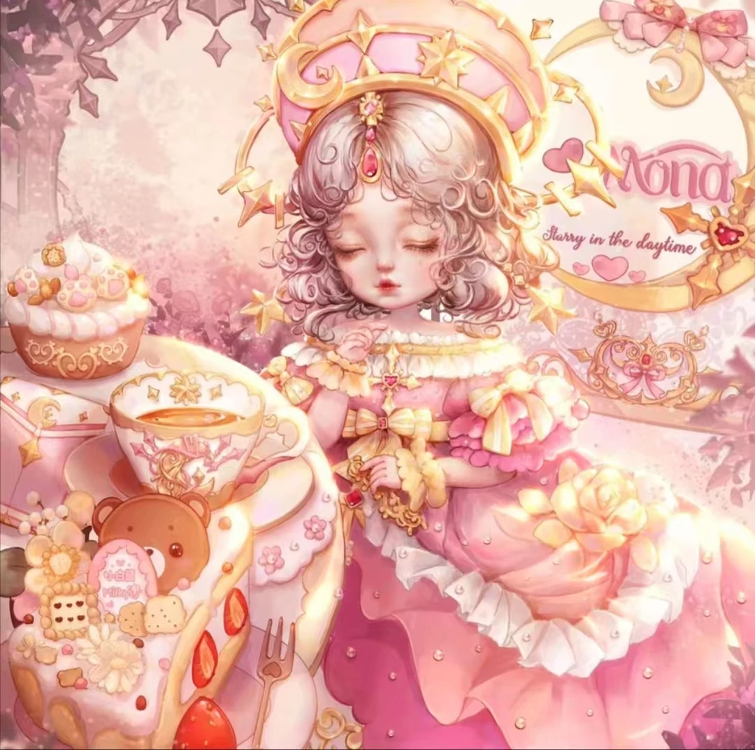 【小宝欧气代拆】 蒙娜MONA星河轨迹盲盒潮玩摆件
