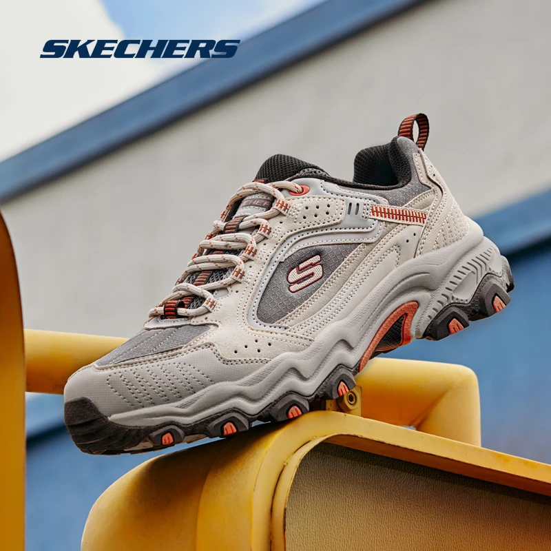 Skechers斯凯奇云霄徒步鞋男女款厚底增高老爹鞋时尚运动鞋237630