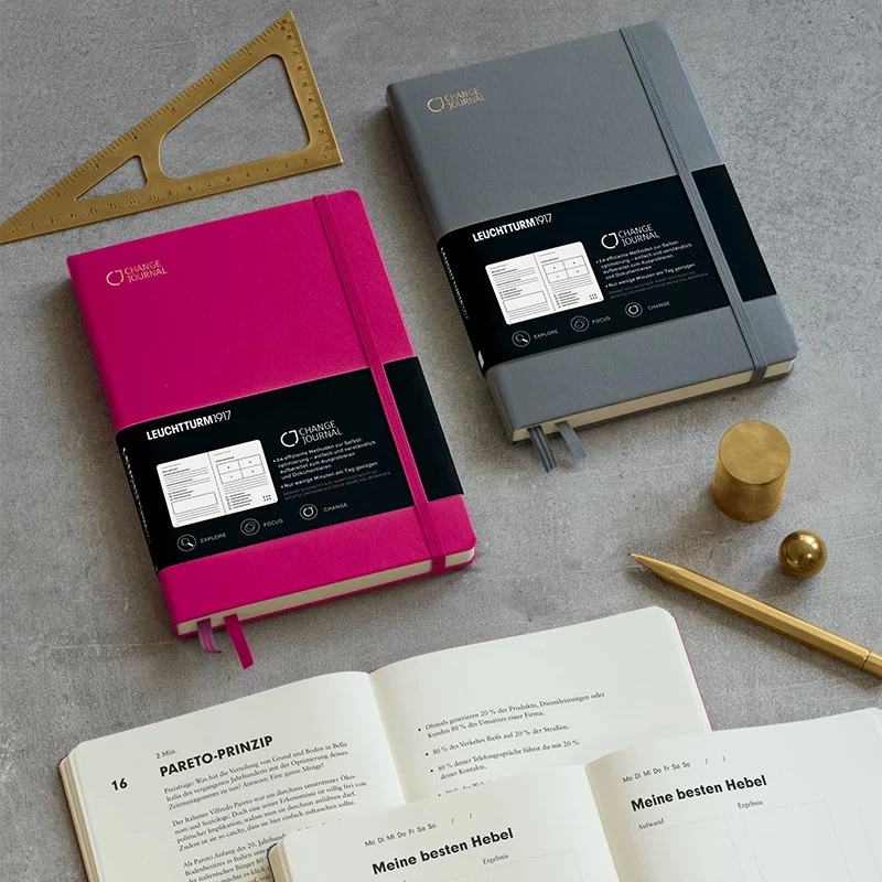 德国灯塔leuchtturm1917笔记change Journal记事A5硬皮手账本商务
