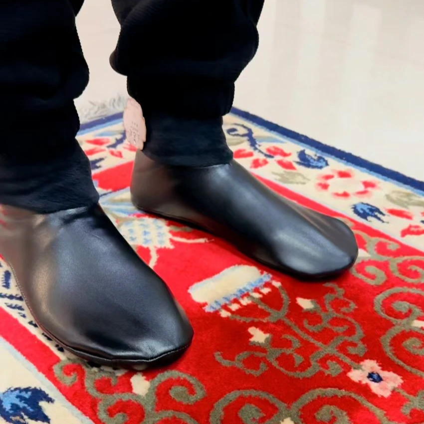 男女通用 冬天绒 加厚地板袜 PU袜子