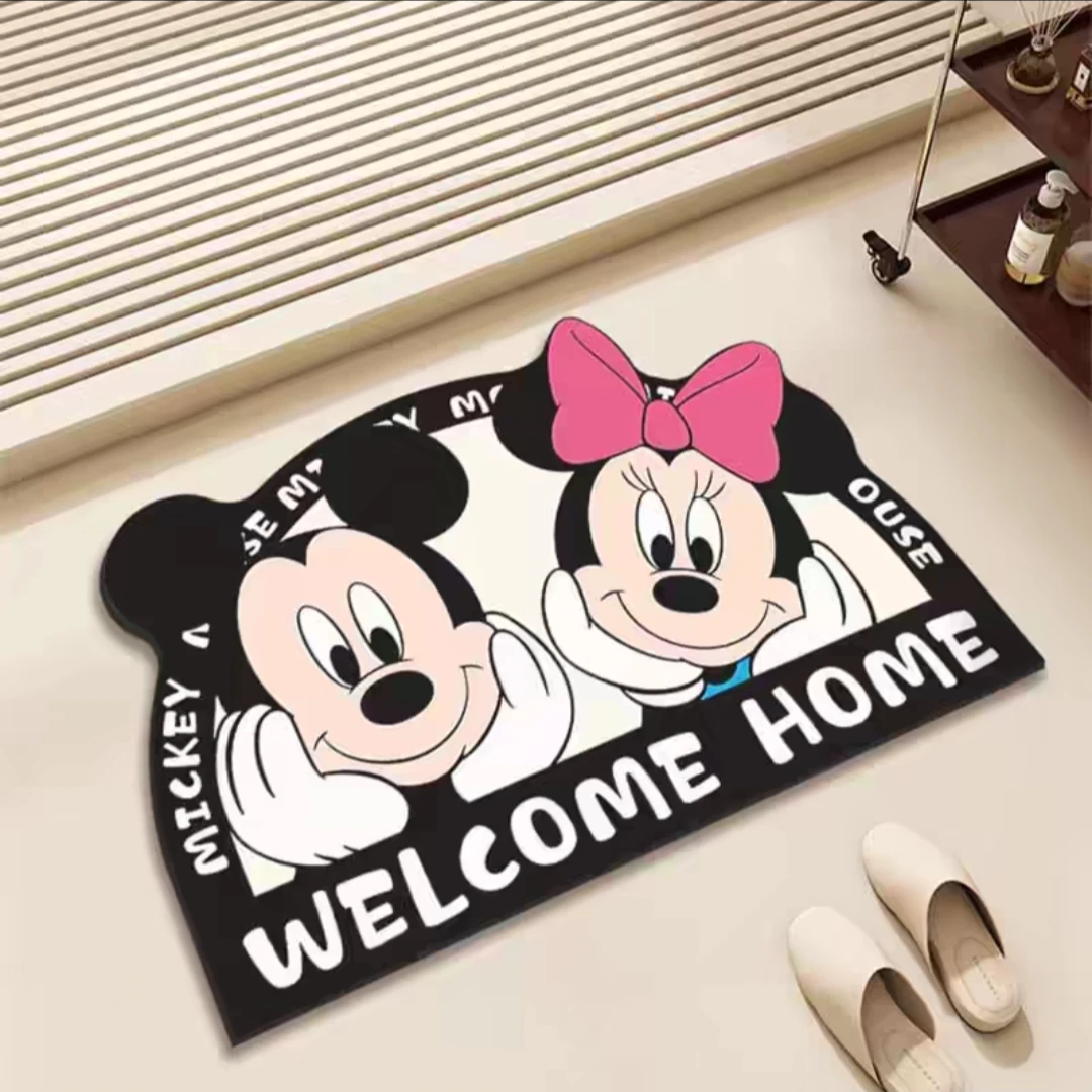 【Z964】摩尔丝天然橡胶垫无异味浴室卫生间吸水防滑好打理家用耐脏