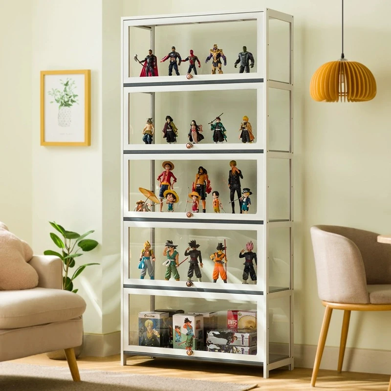 盲盒手办展示柜亚克力展示架模型泡泡玛特乐高防尘收纳盒陈列柜