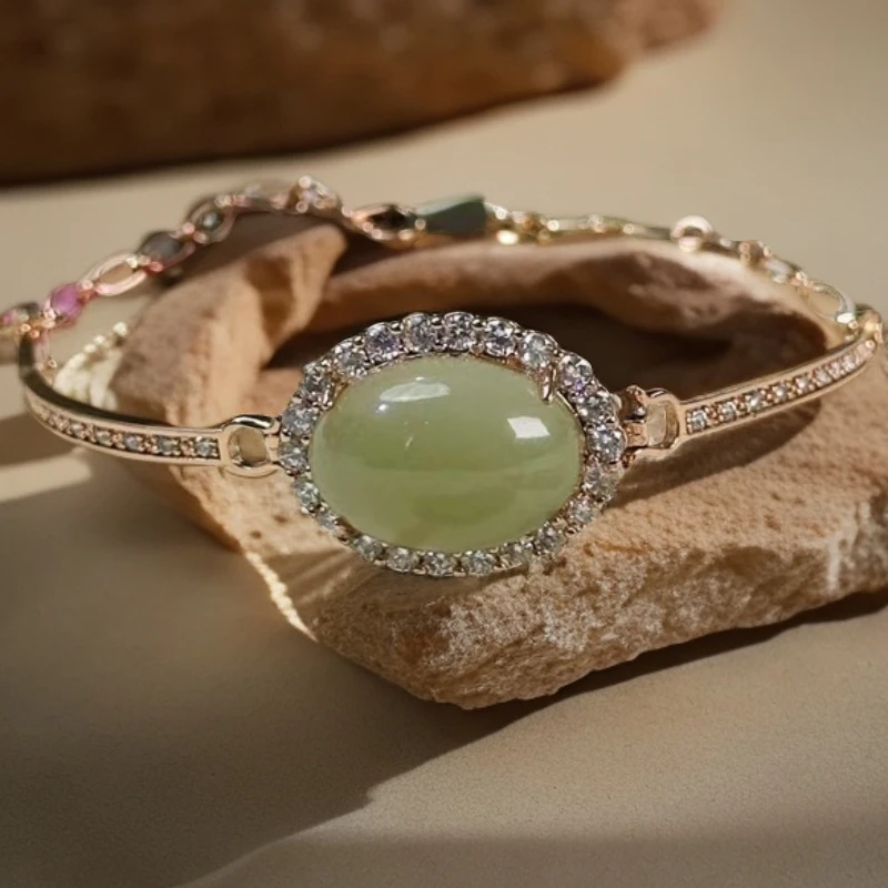 天然和田玉气质手链 1142