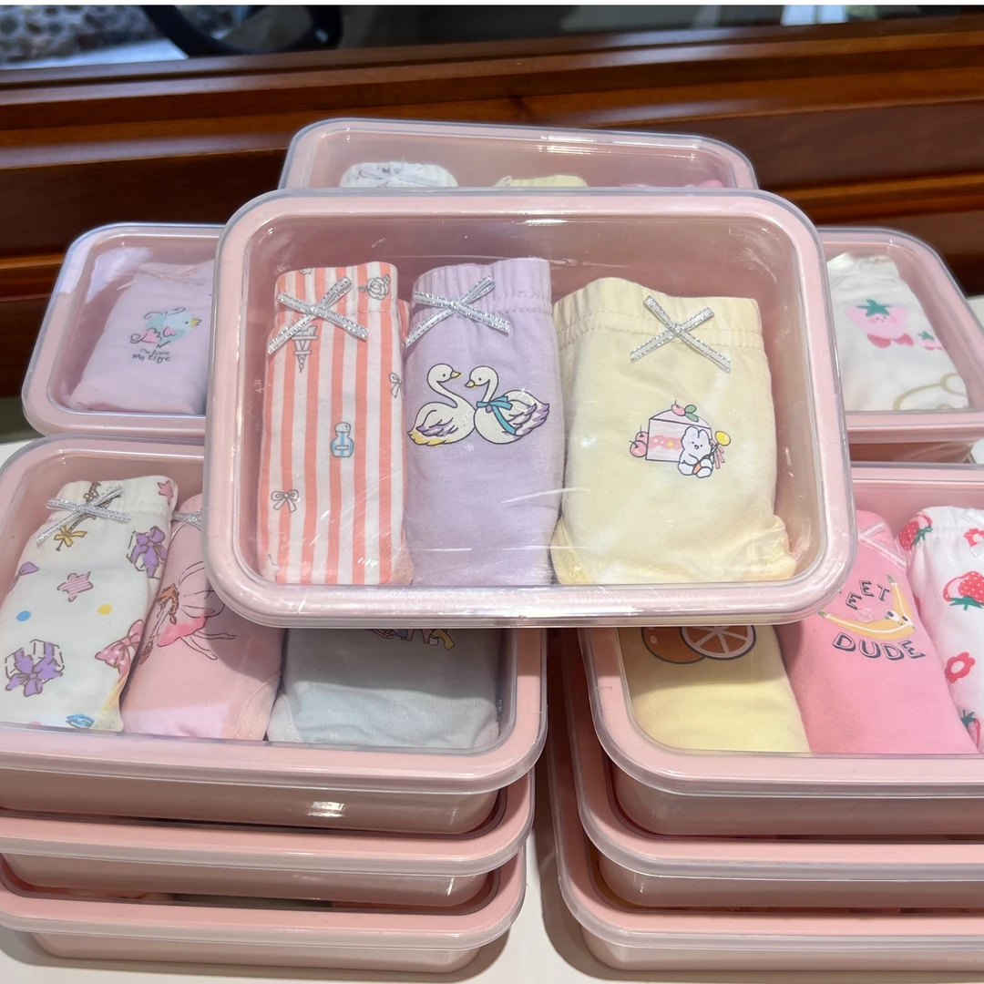 大风车儿童透气卡通印花便裆内裤#小童#小学生