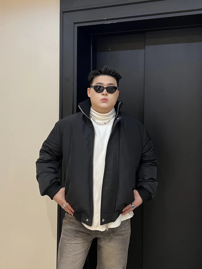 阿胖胖 冬季加厚棉服痞帅时髦男外套大码同款