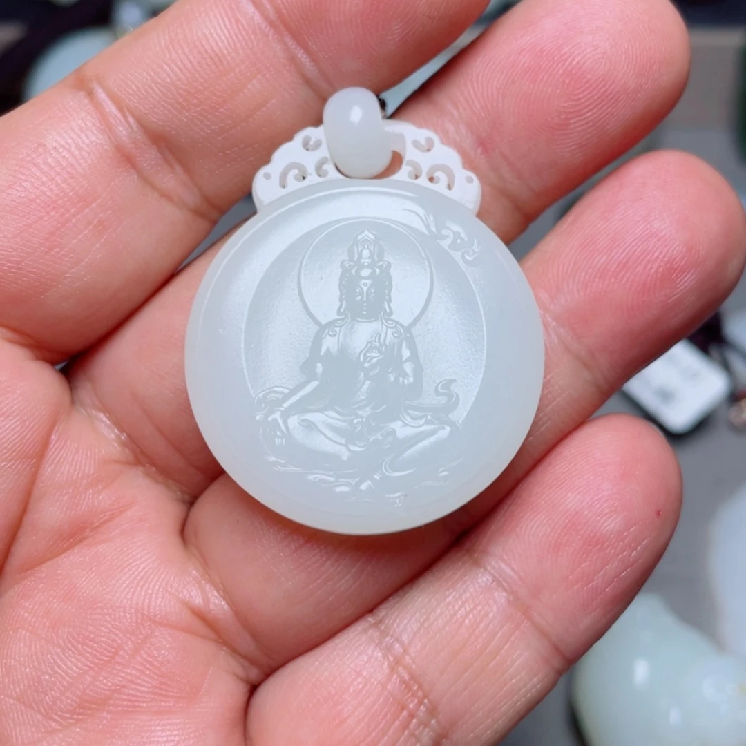 【闪购商品】和田玉颈饰未镶嵌喜*羊