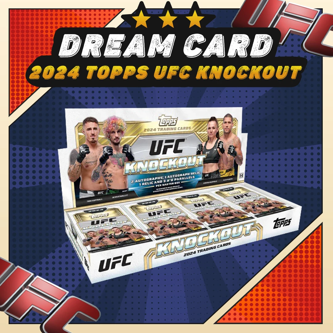 【拆盒】2024 Topps UFC Knockout 球星卡 盲盒