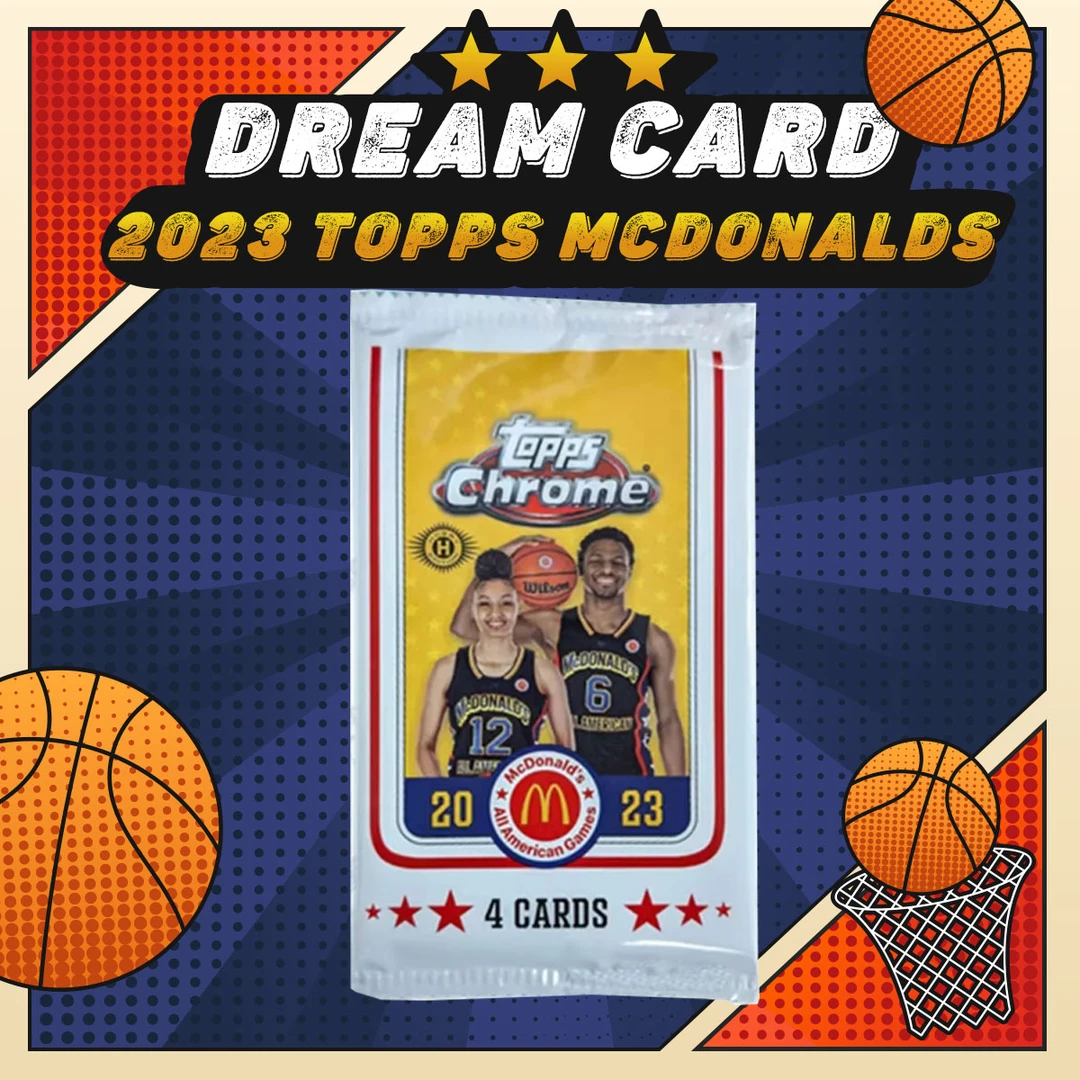 【拆盒】23-24 Topps Chrome McDonald's 篮球 球星卡 盲盒