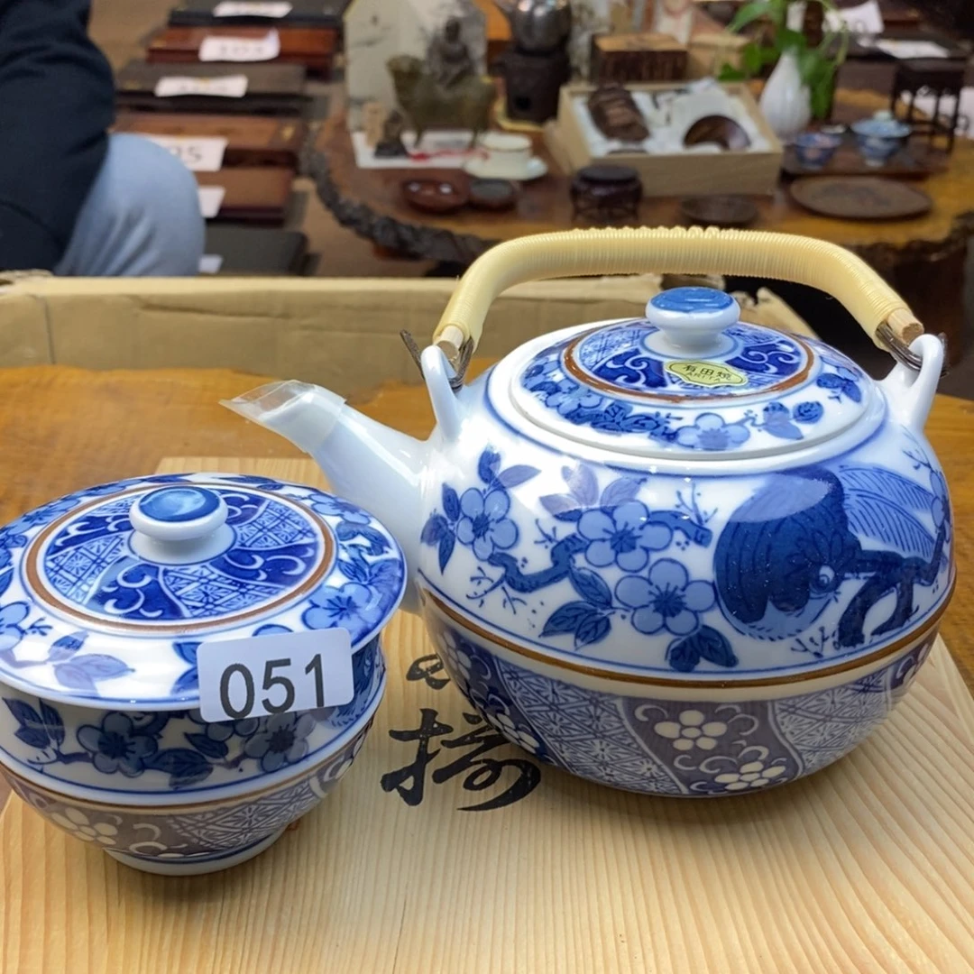 瓷片瓷杯小可爱清新的51