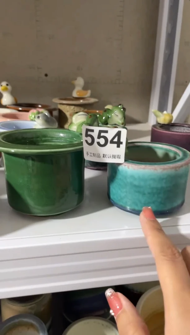 【闪购商品】摆件微瑕554小芳花盆直播编号